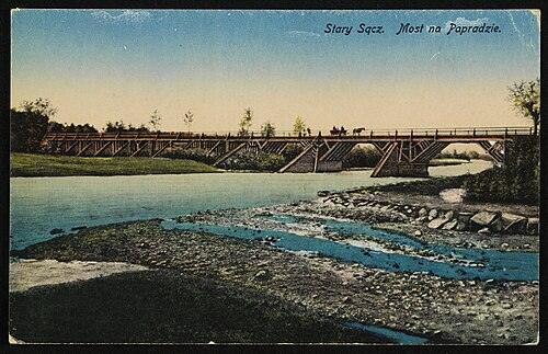 Most přes Poprad roku 1910