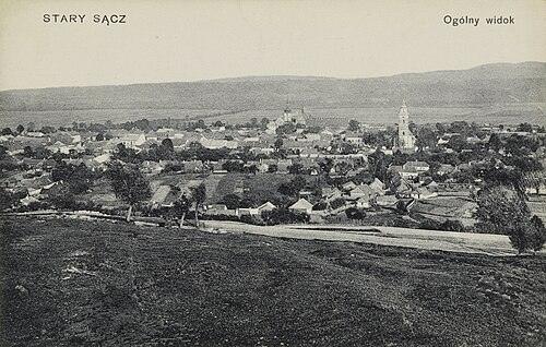 Celkový pohled na město v letech 1920–1922